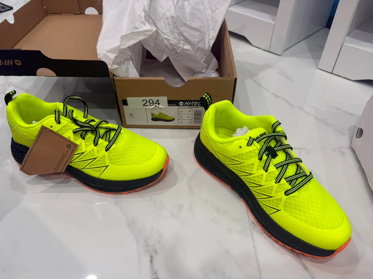 Hi-Tec Running Shoes - Neon Yellow - photo 2