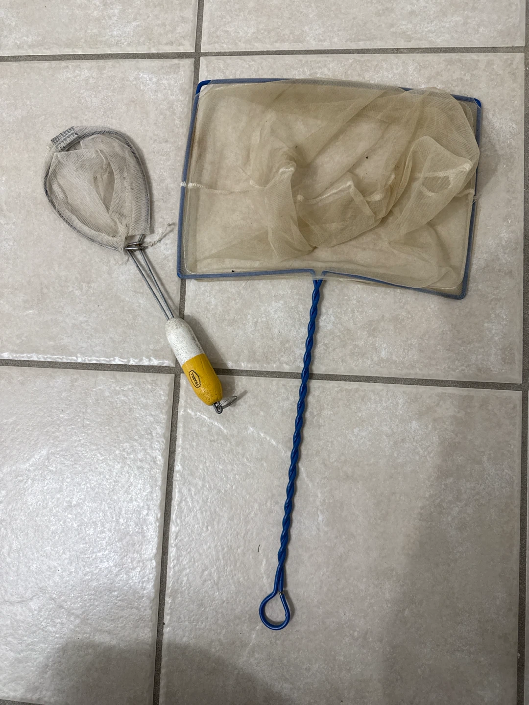 Two Fishing Landing Nets