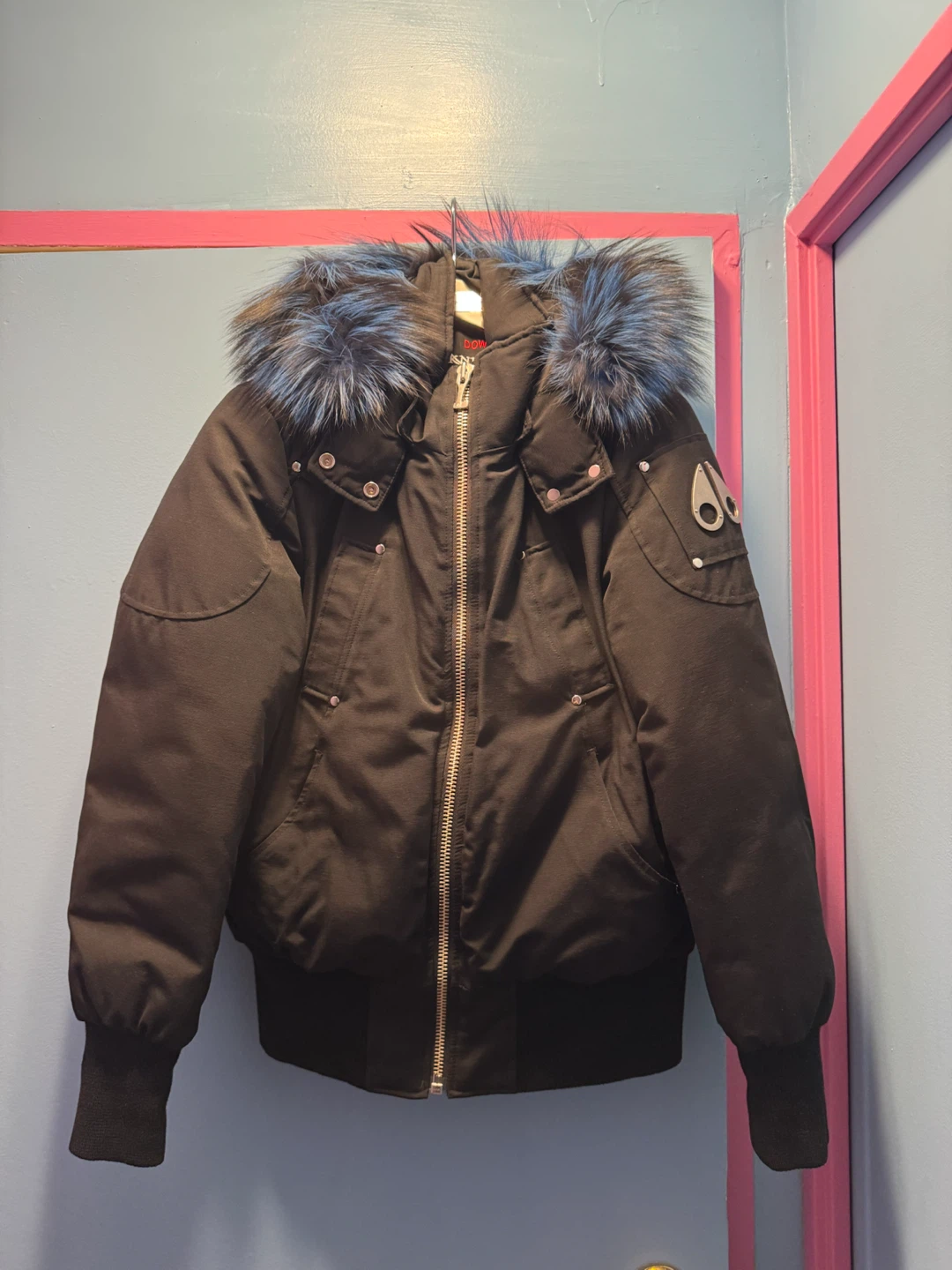 Moose Knuckles Bomber Jacket Black