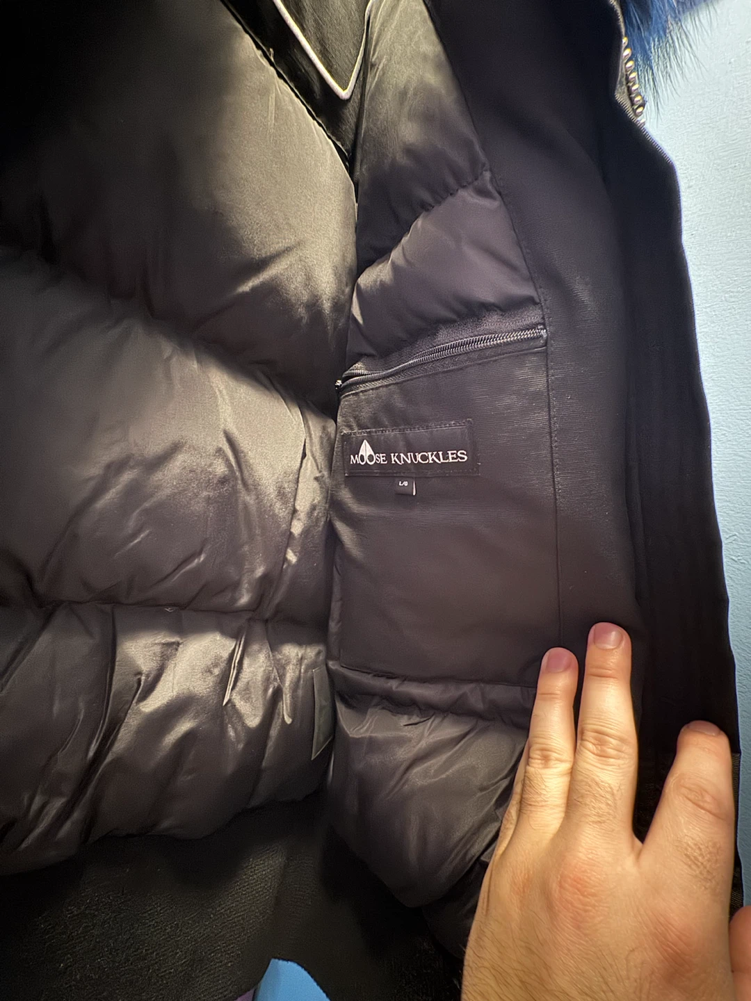 Moose Knuckles Bomber Jacket Black - photo 4