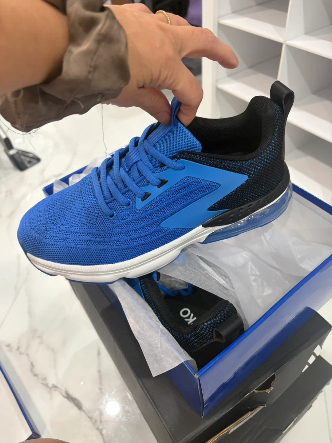 Erko Blue Sneakers Size US 7 - photo 2