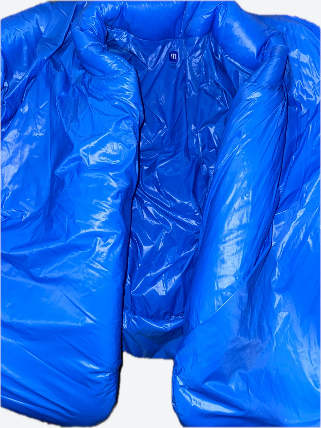Yeezy Gap Blue Puffer Jacket - photo 3