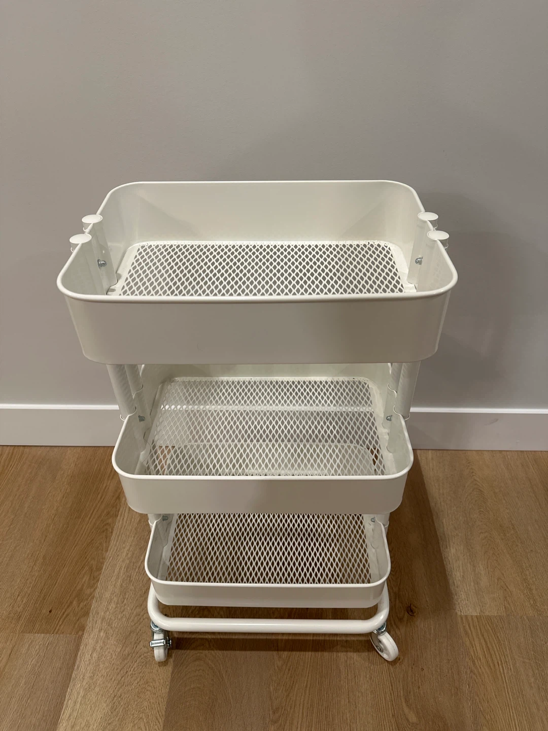 IKEA Raskog Utility Cart White