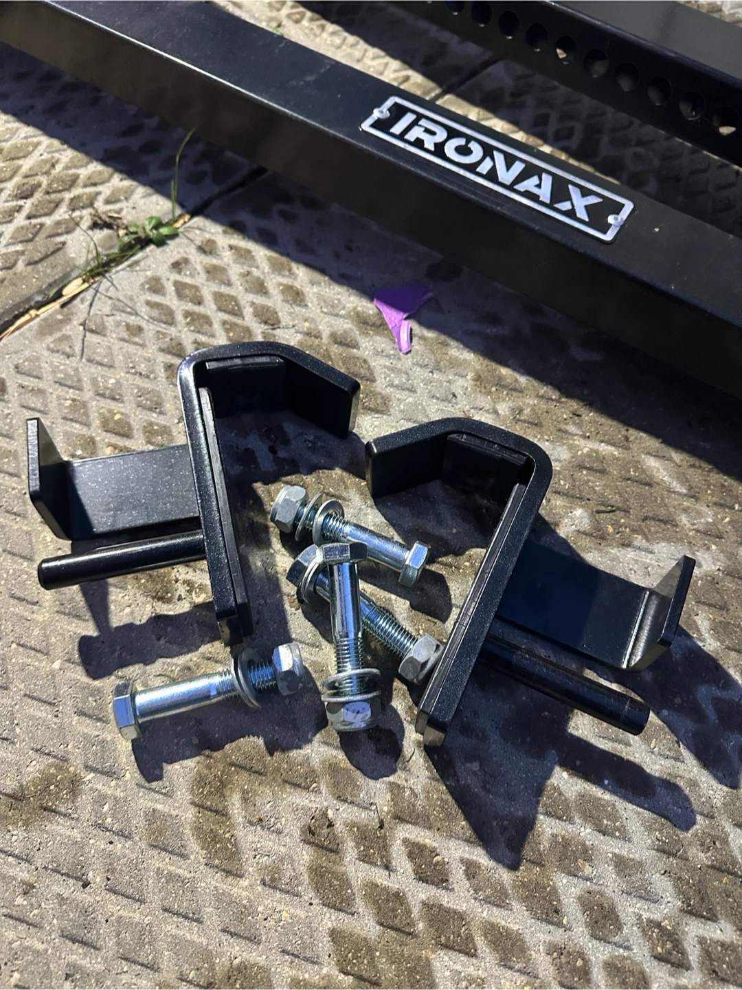 IRONAX Adjustable Squat Rack - photo 3
