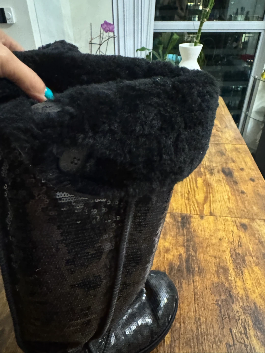 UGG Sequin Boots Black - photo 3