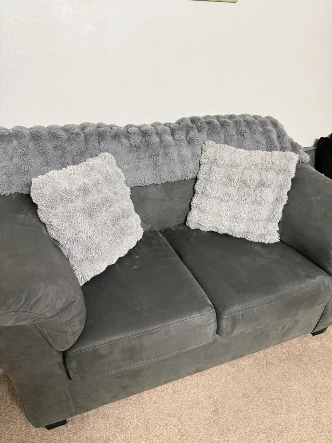 Grey Sofa and Loveseat Set - photo 2