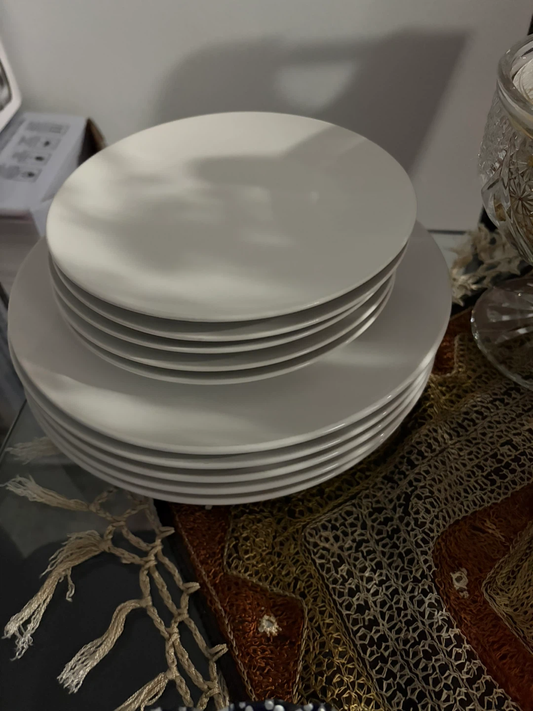 IKEA White Plates