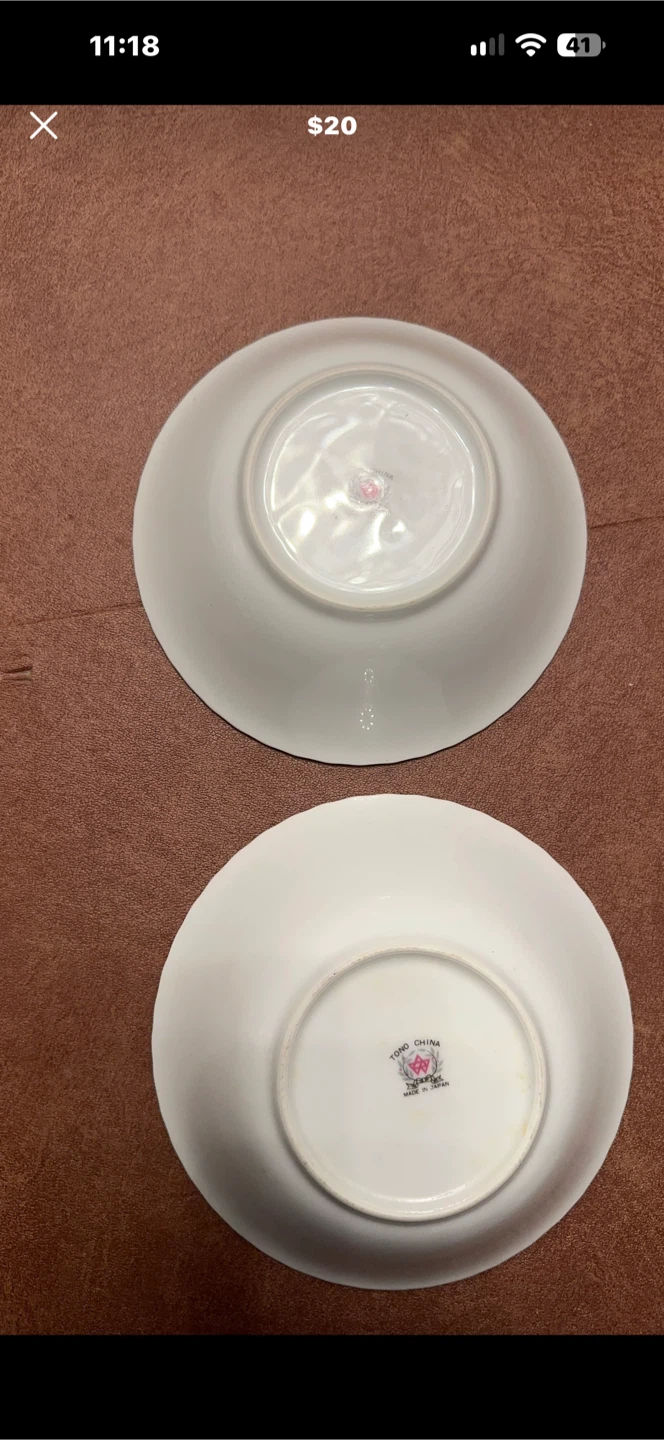 Two decorative porcelain bowls - photo 2