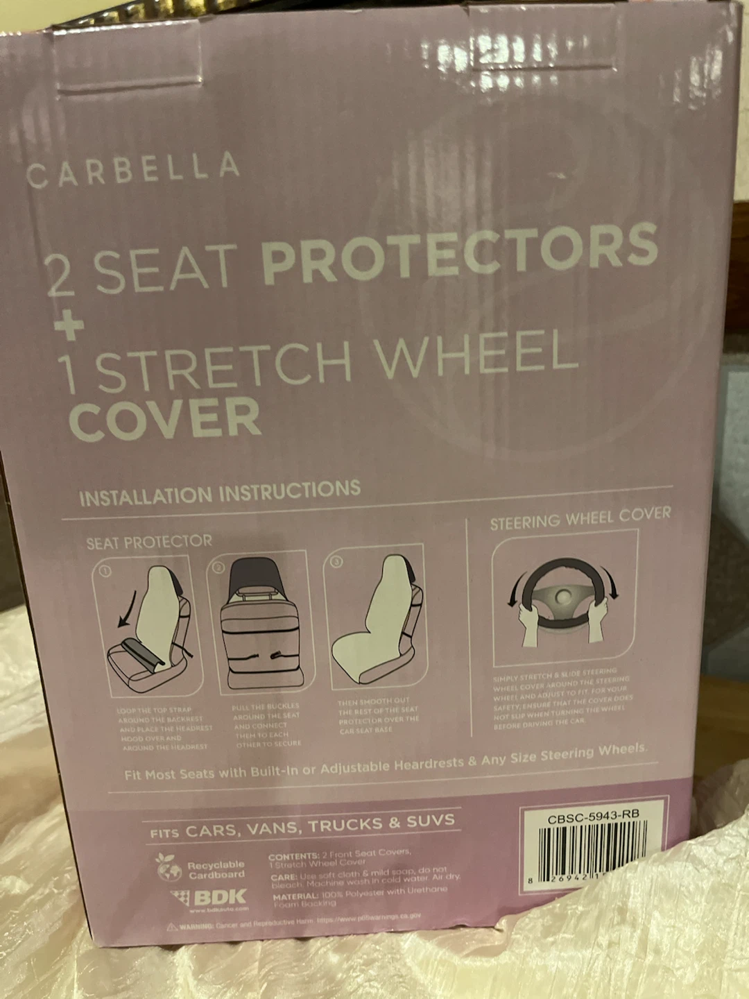 Carbella seat protector - photo 4