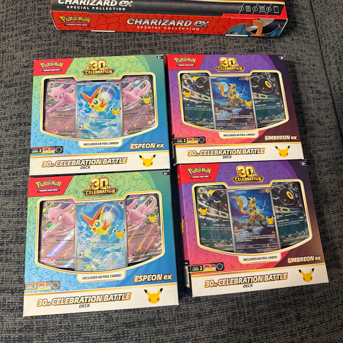 Pokémon Lot!!! 30th Celebration/ Charizard - photo 2