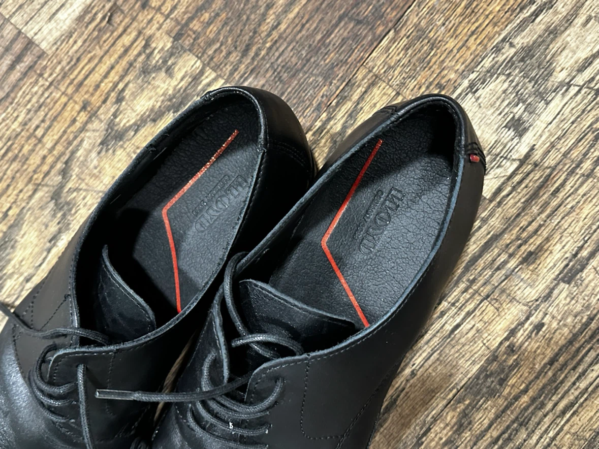 LLOYD Men’s Leonard Black Leather Dress Shoes UK 7 / US 8 - photo 3