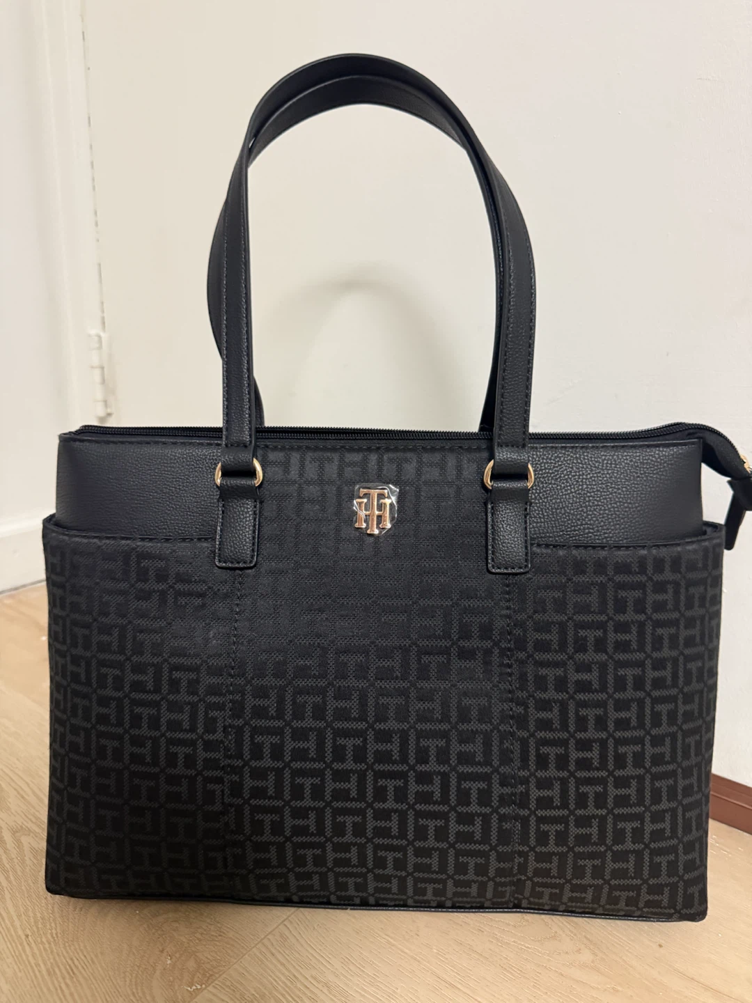 Tommy Hilfiger Monogram Tote Bag