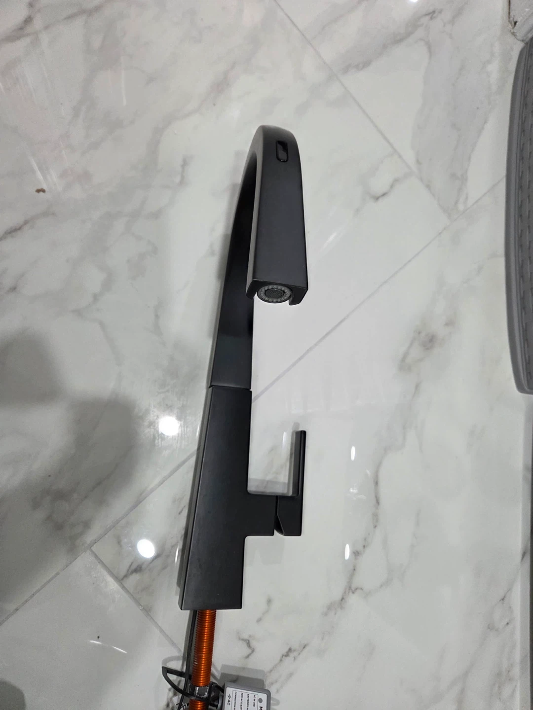 Moen Matte Black Kitchen Faucet