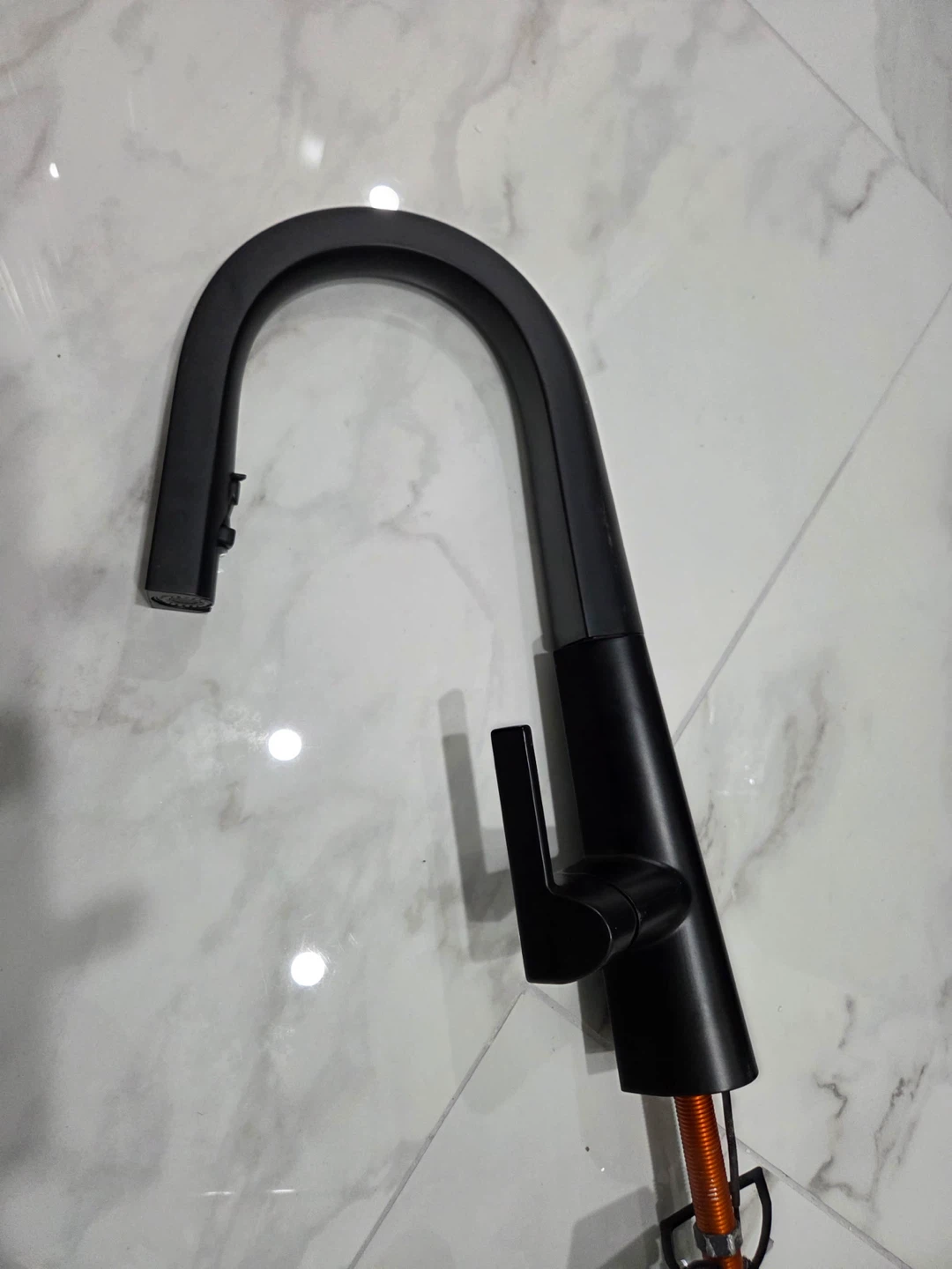Moen Matte Black Kitchen Faucet - photo 3