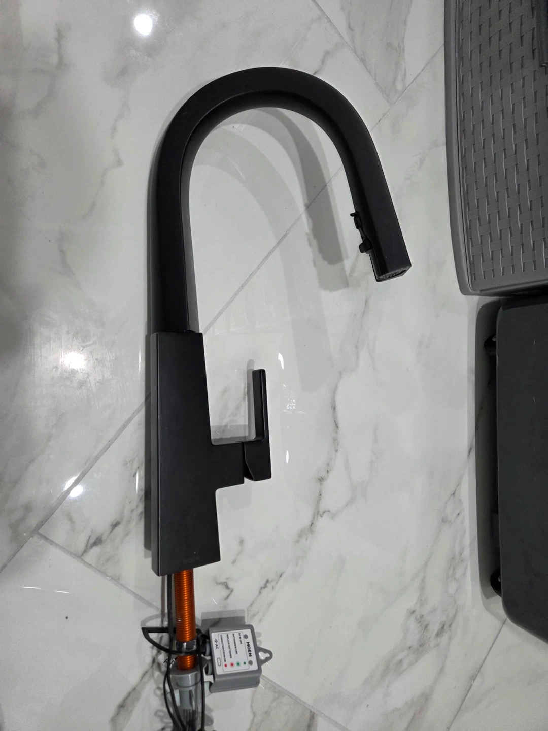 Moen Matte Black Kitchen Faucet - photo 4