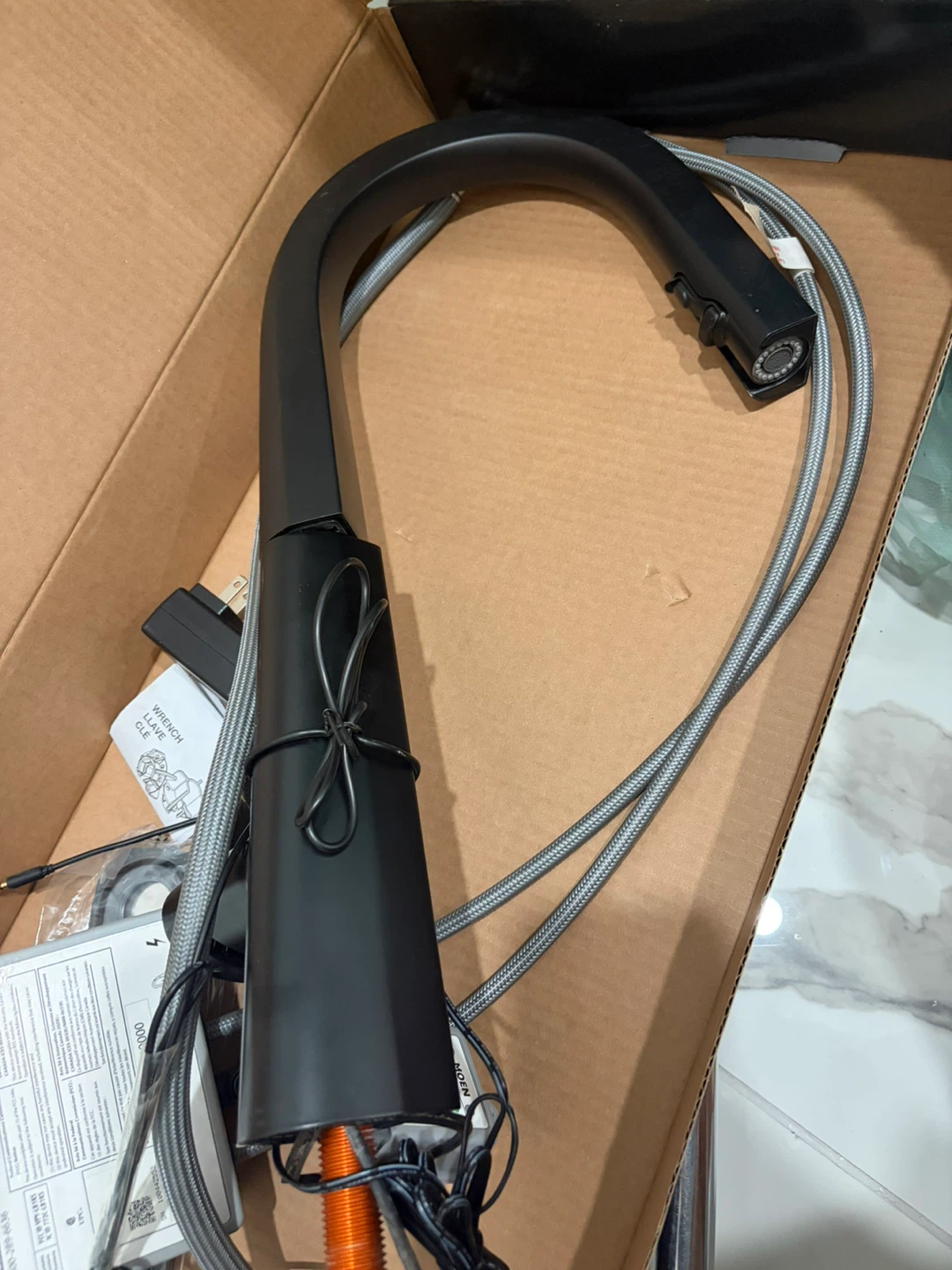 Moen Matte Black Kitchen Faucet - photo 5
