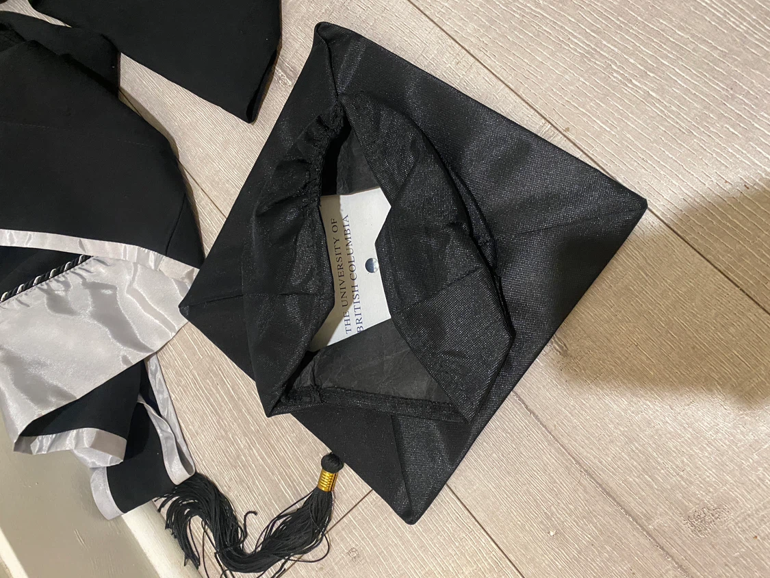 Gaspard UBC Graduation Gown, Cap, and Hood - photo 4