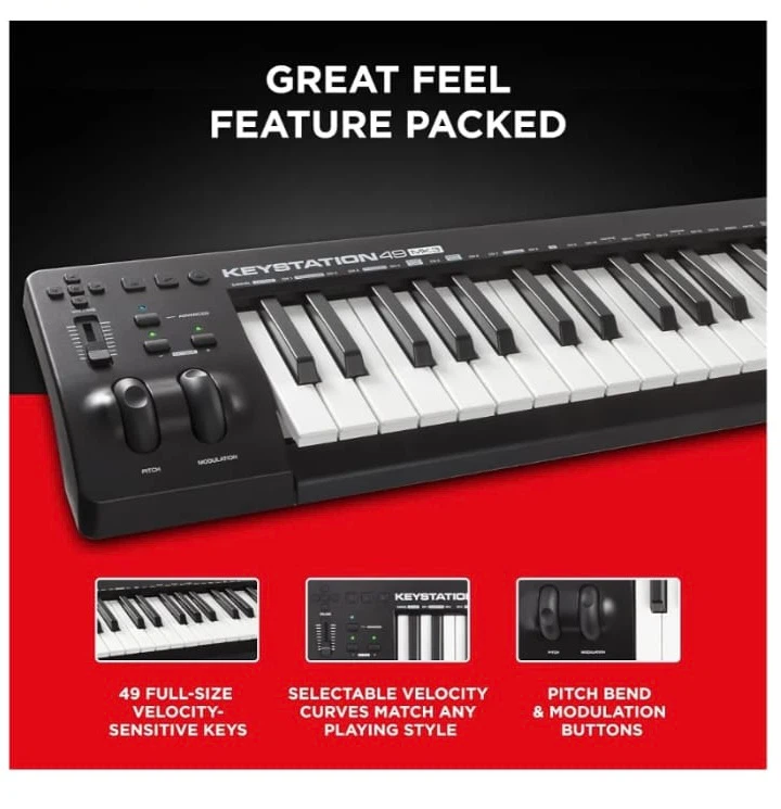 M-Audio Keystation 49 MK3 MIDI Keyboard - photo 5