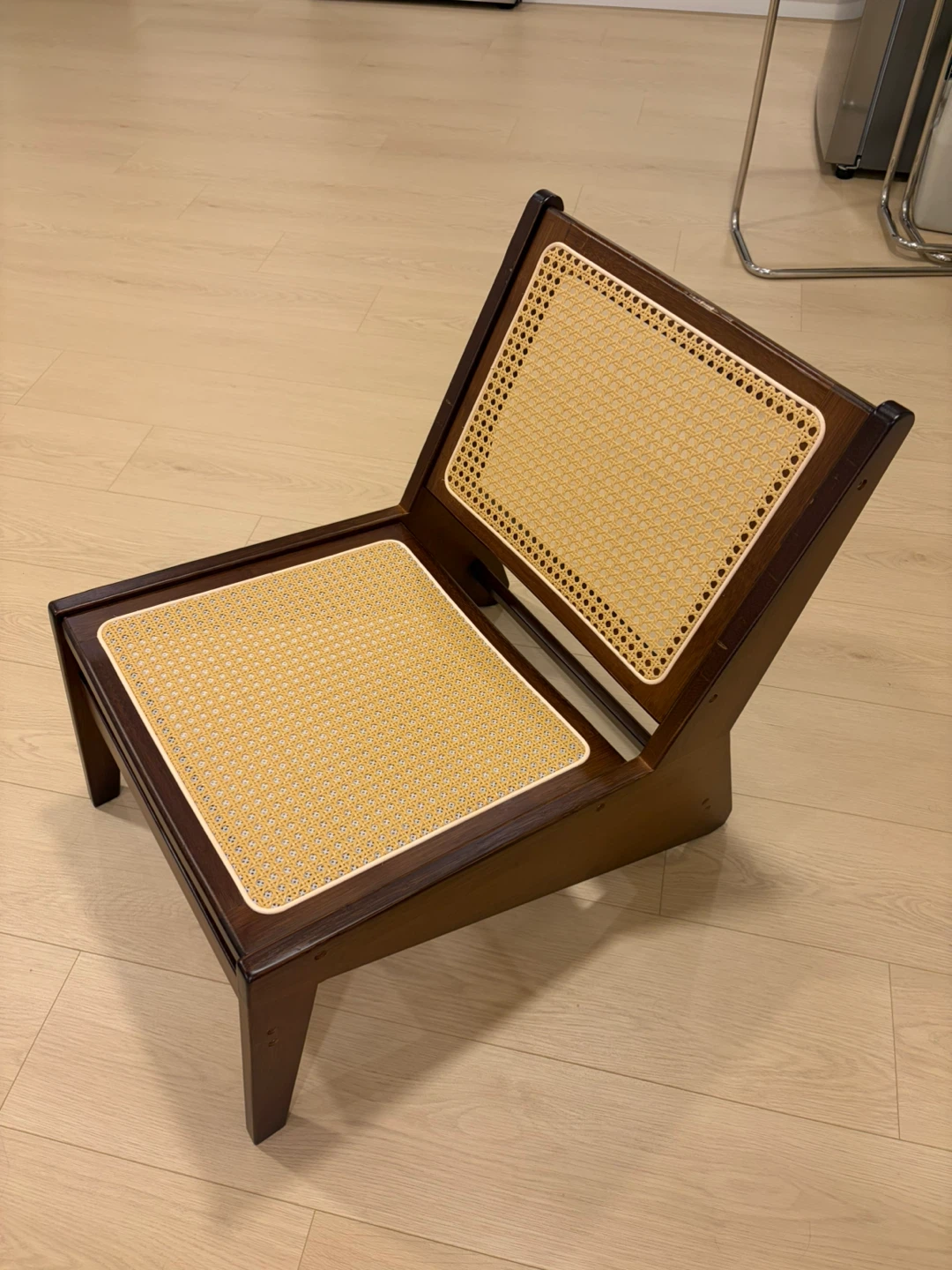 Rattan Chair, low profile - photo 3
