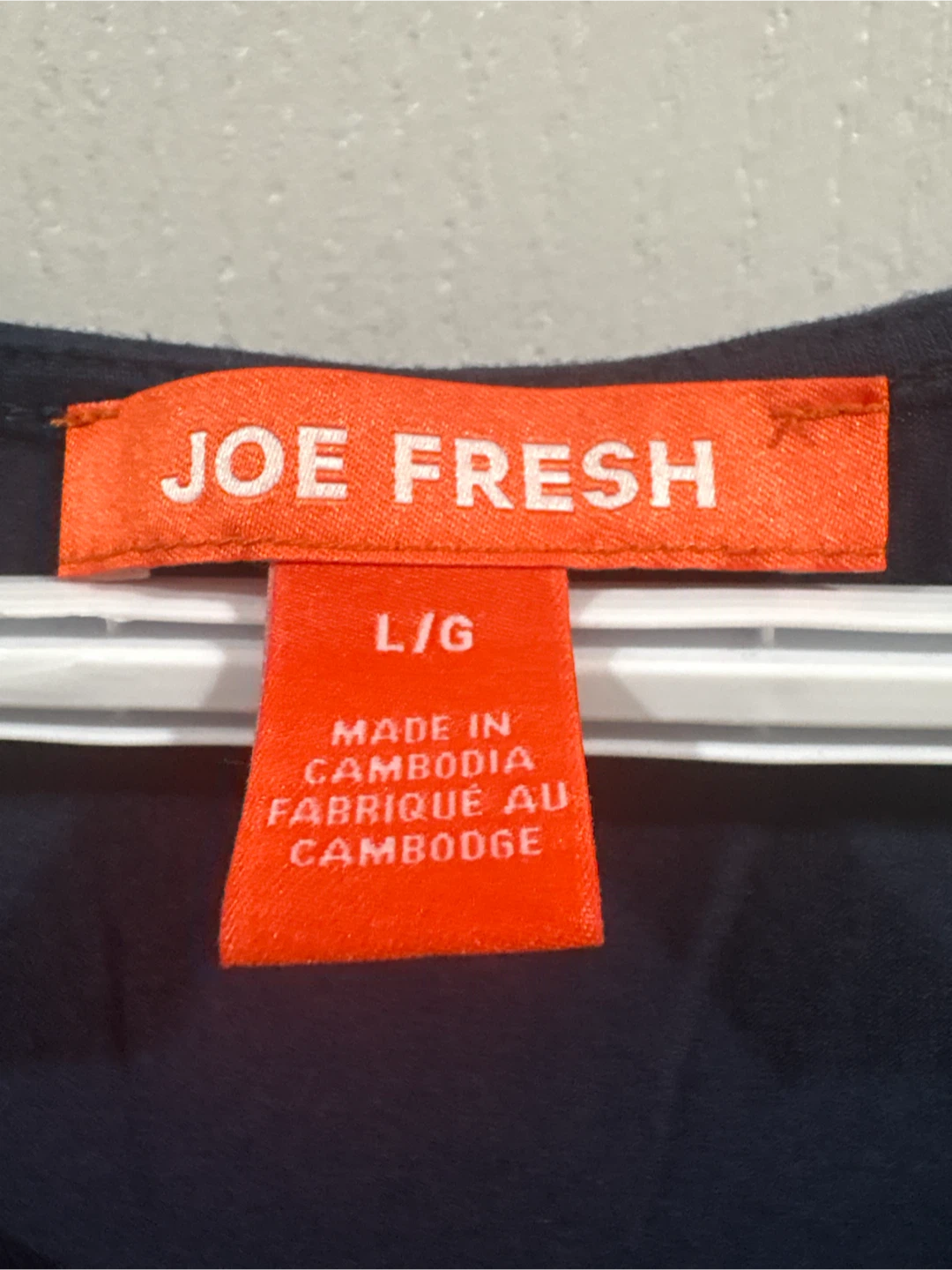 Joe Fresh Navy Sleeveless Dress L - photo 3