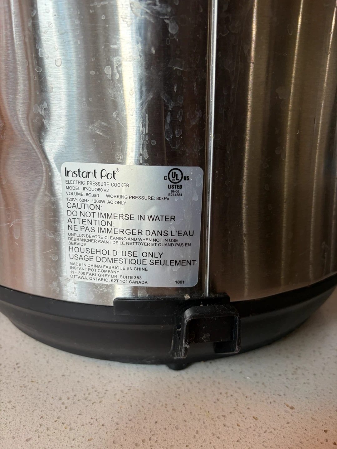 Instant Pot Duo 8 Quart Pressure Cooker - photo 2