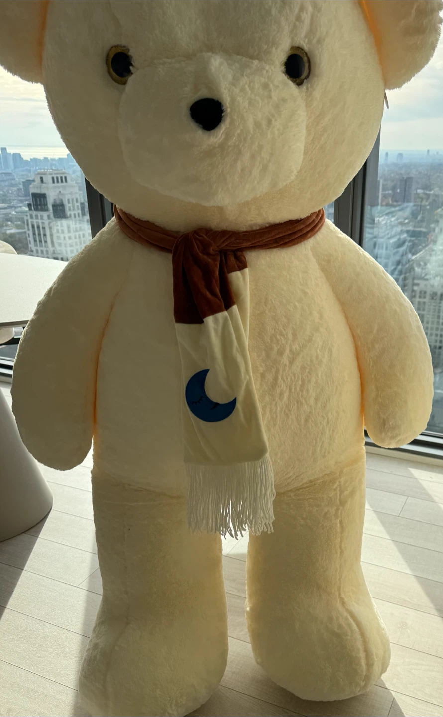 🧸 GIANT Cream White Teddy Bear 🧸 - photo 3