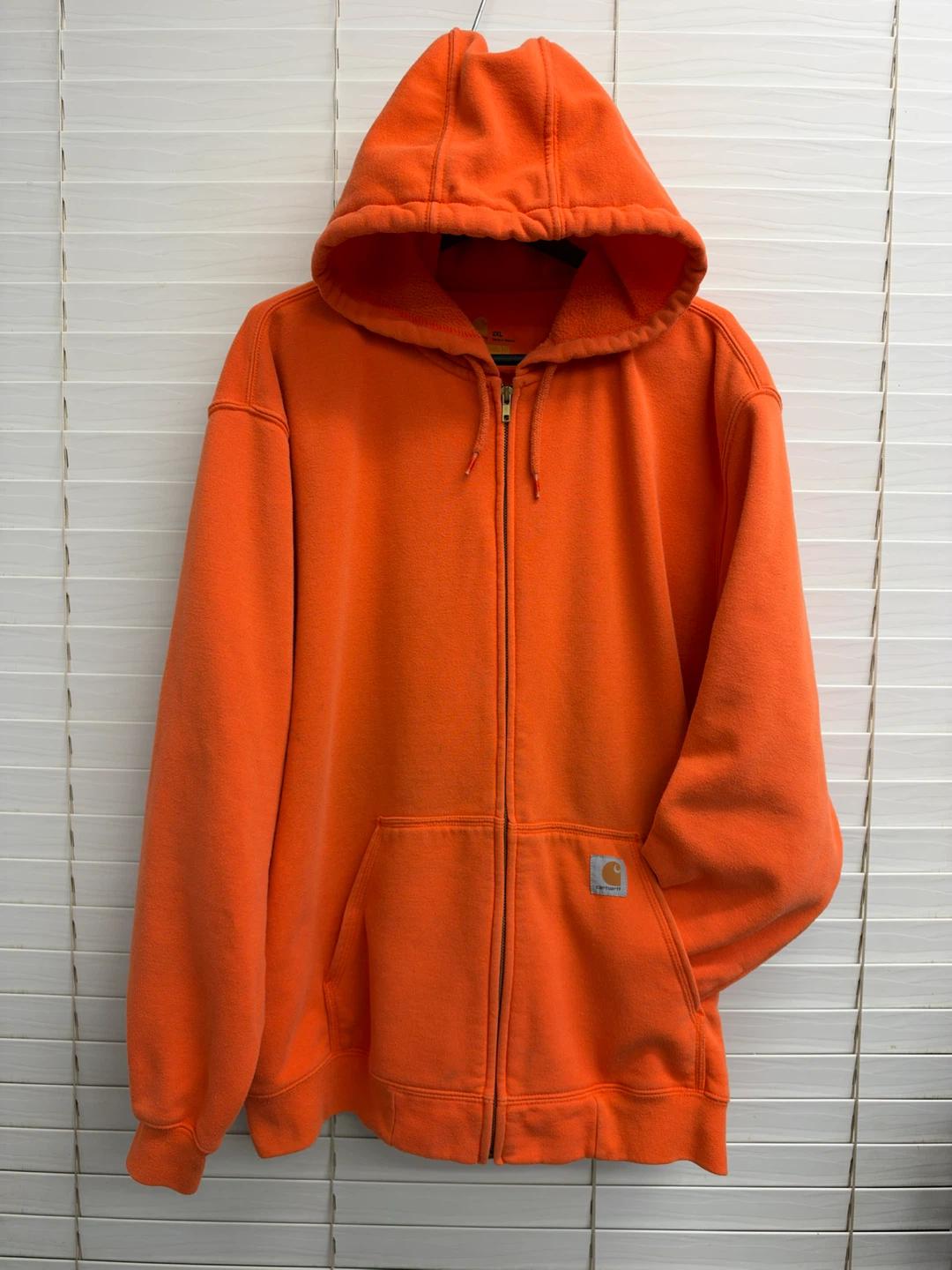 Carhartt Original Fit Zip Hoodie Orange 2XL
