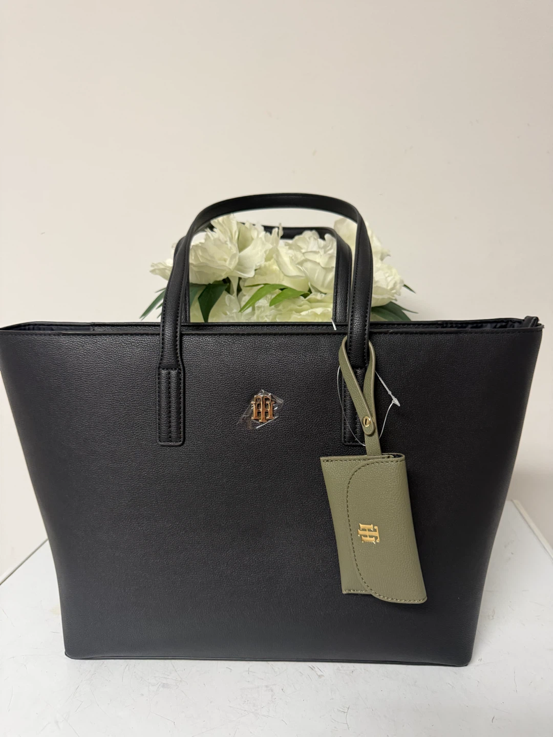 Tommy Hilfiger Black Tote Bag