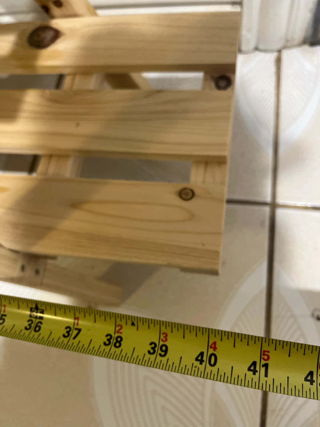3-Tier A-Frame Wooden Plant Stand - photo 4