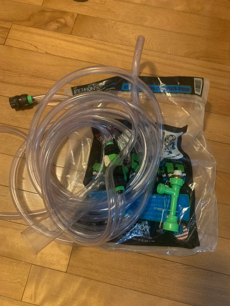 Python No Spill Clean and Fill Aquarium System