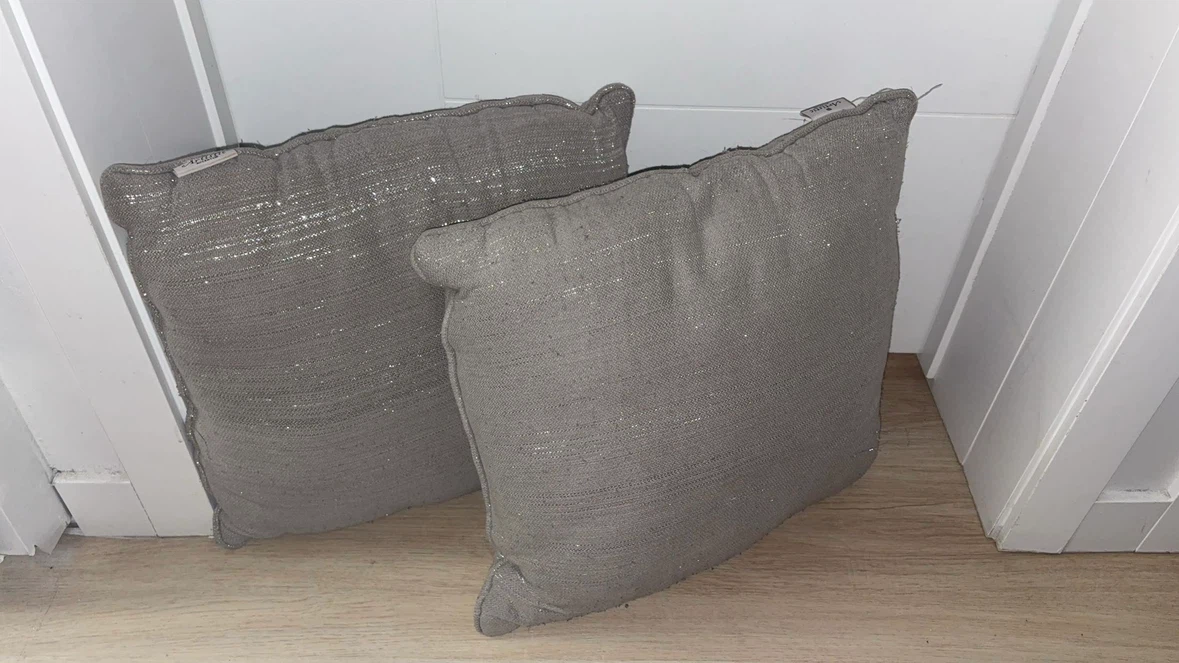 Artistic Accents Woven Metallic Throw Pillows