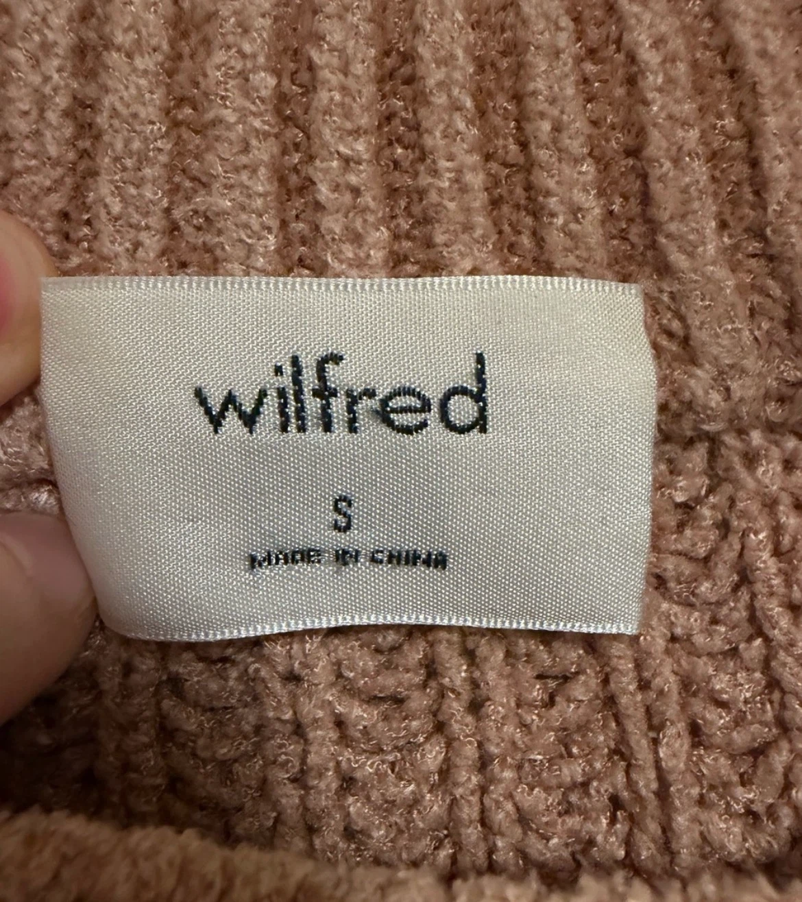 Wilfred Women's Ribbed Knit Sweater - photo 2