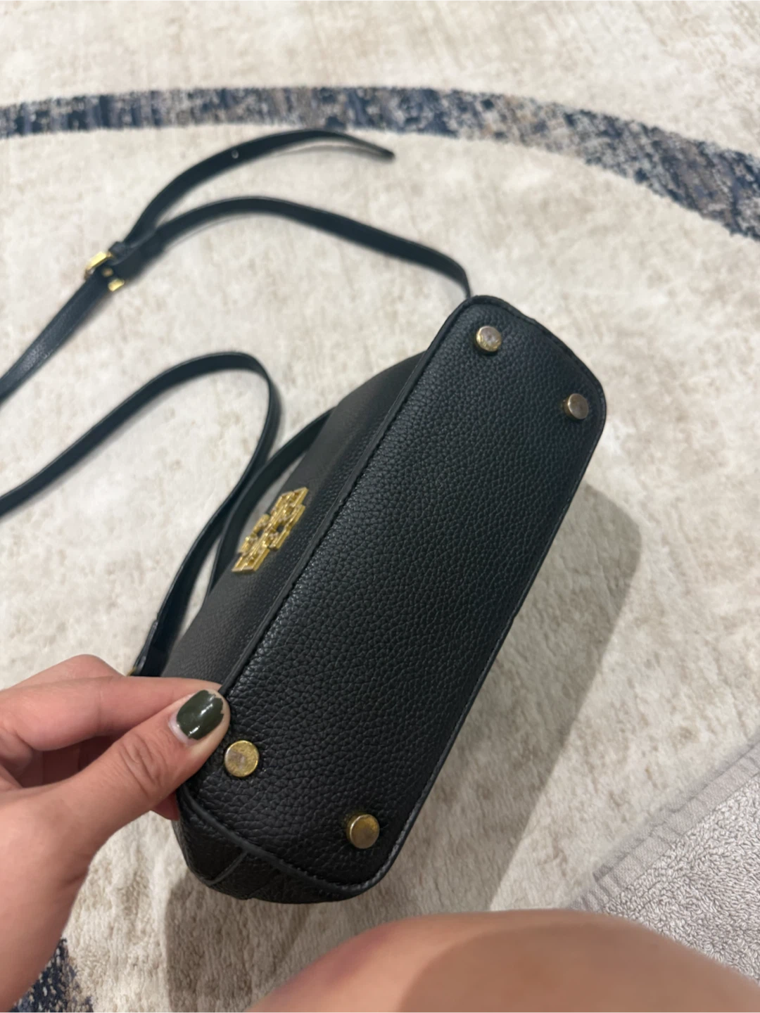 Tory Burch Black Pebble Leather Crossbody Bag - photo 2