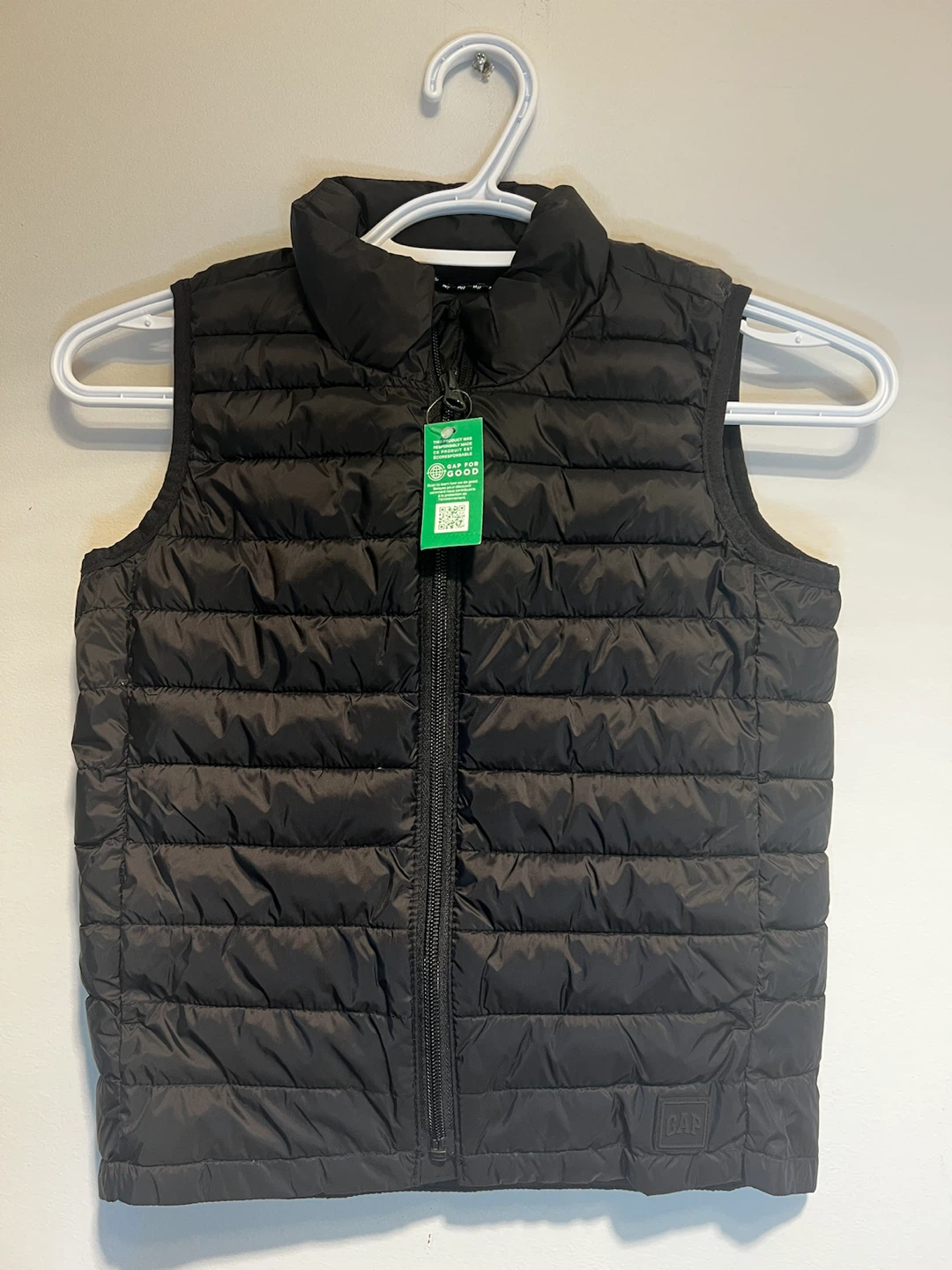 NEW Gap Kids Black Puffer Vest