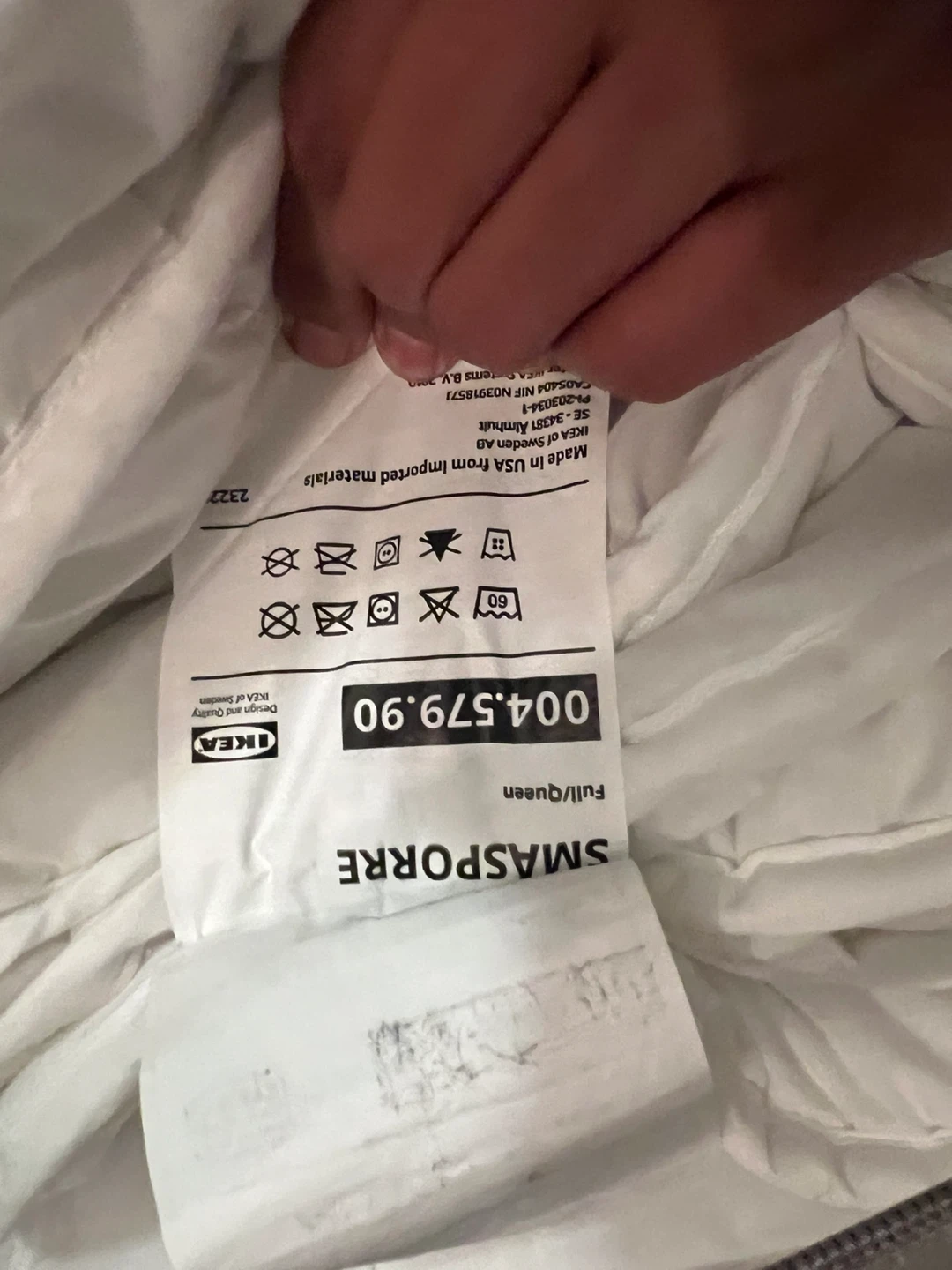 IKEA SMASPORRE Full/Queen Duvet
