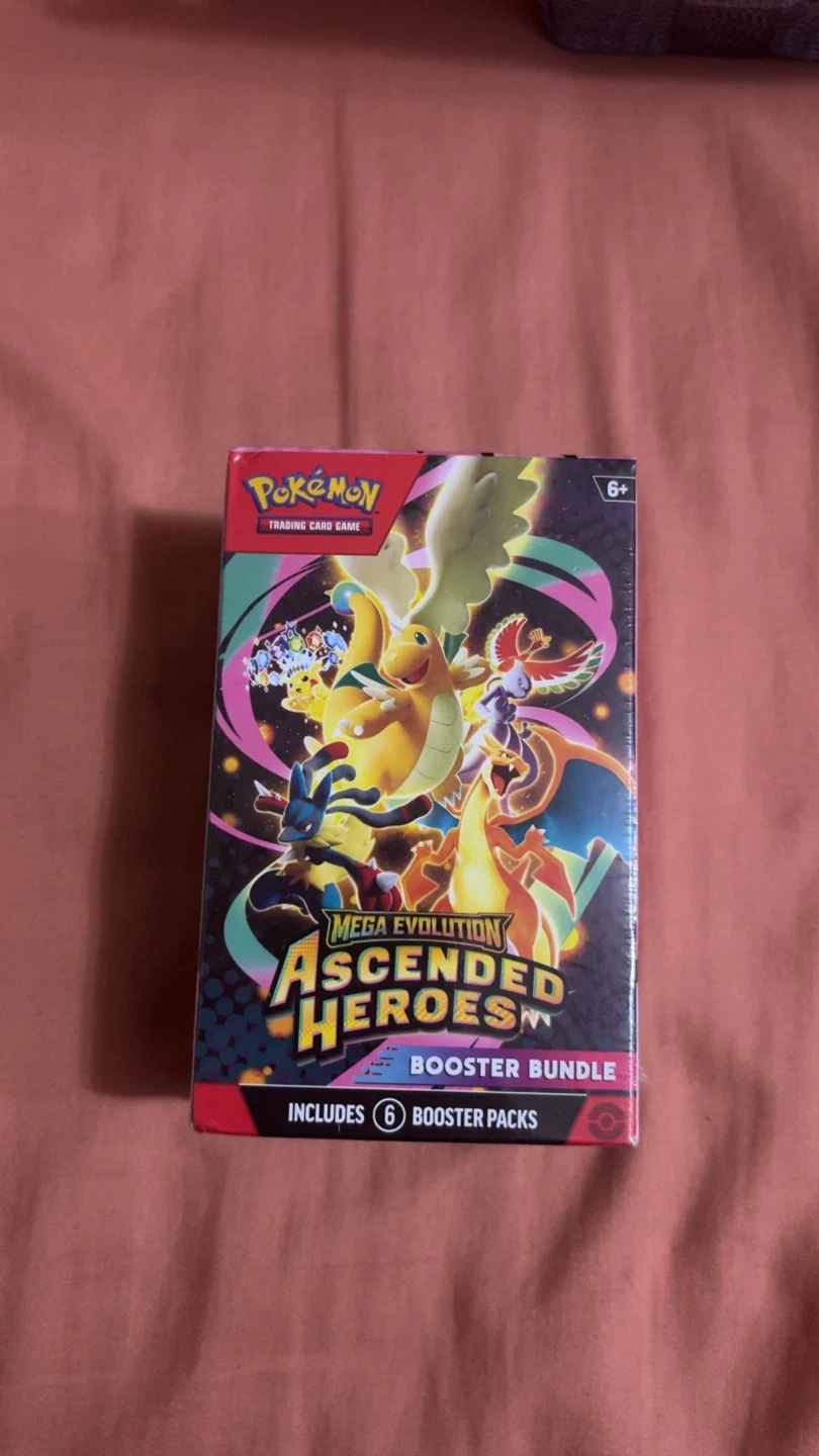 Pokemon Mega Evolution Ascended Heroes Booster Bundle