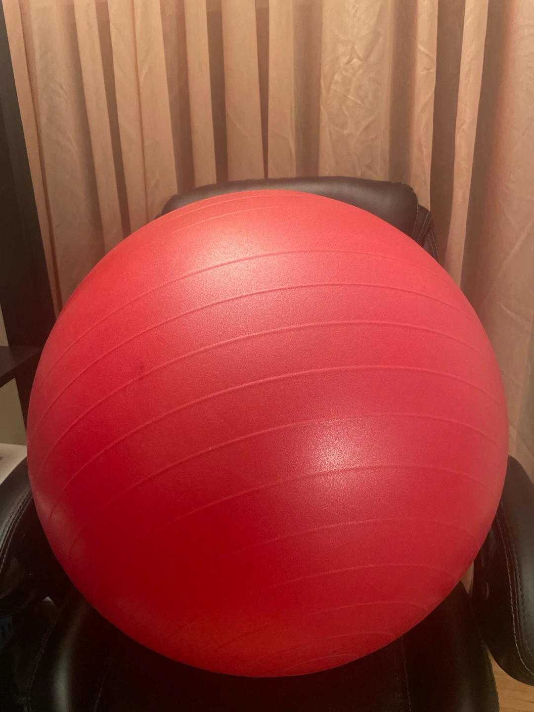 Red Exercise Ball