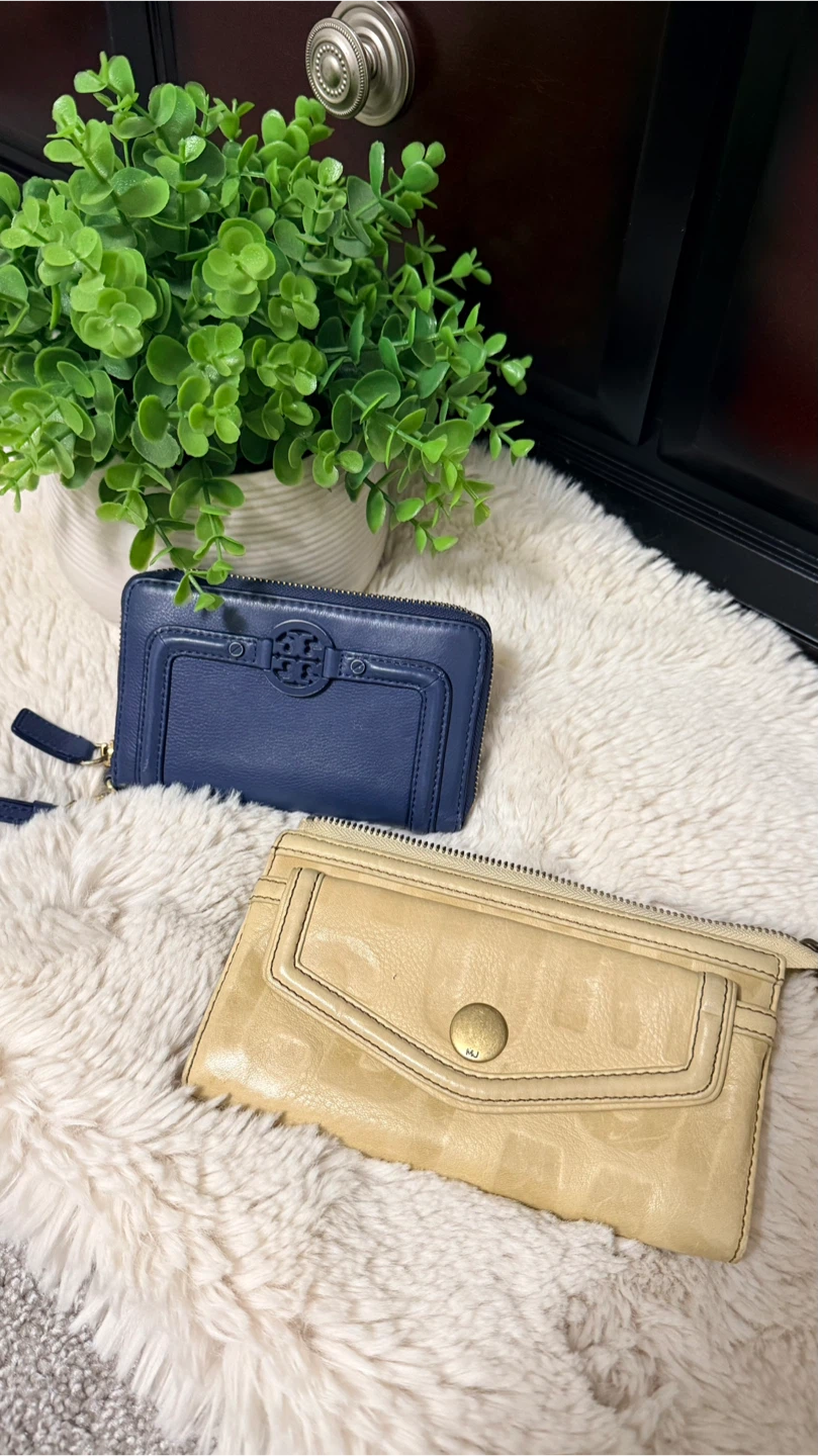 Authentic Tory Burch and Marc Jacobs Wallets