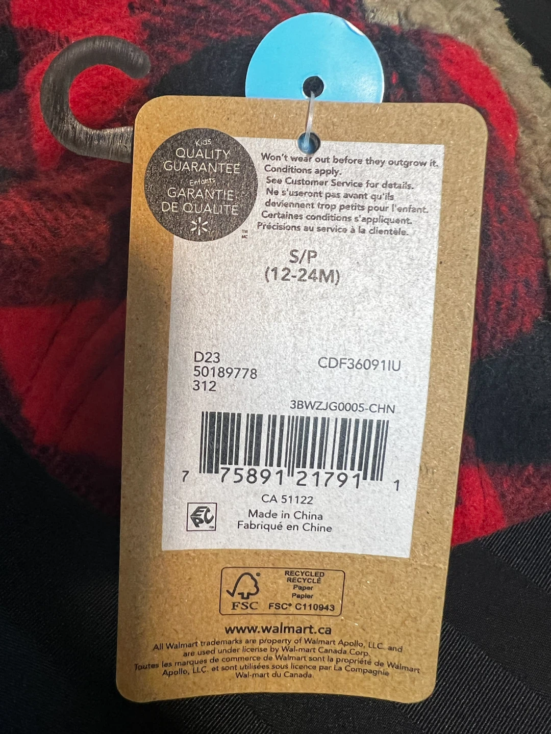 NEW Canadiana Infant Beaver Baseball Cap - photo 5