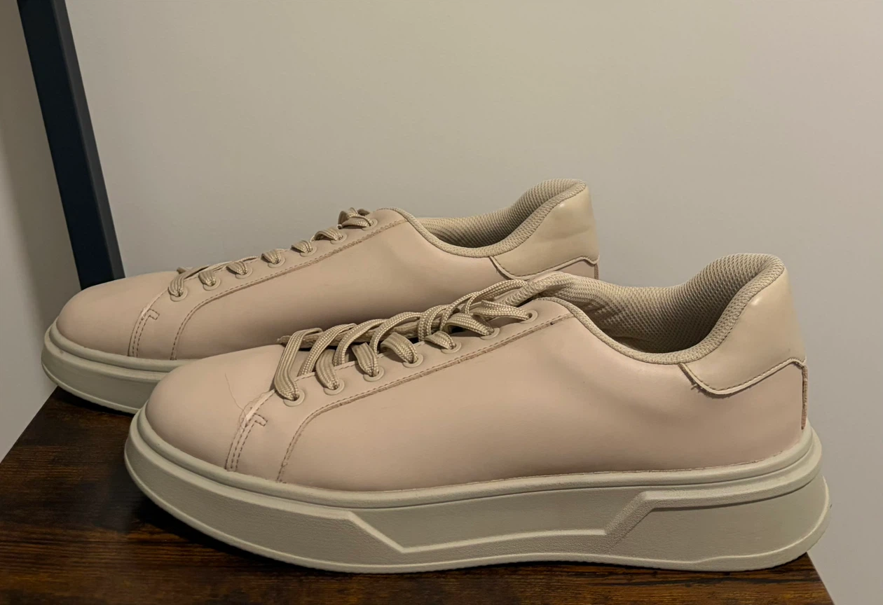 Zara Men's Chunky Low-Top Sneakers - Size 12