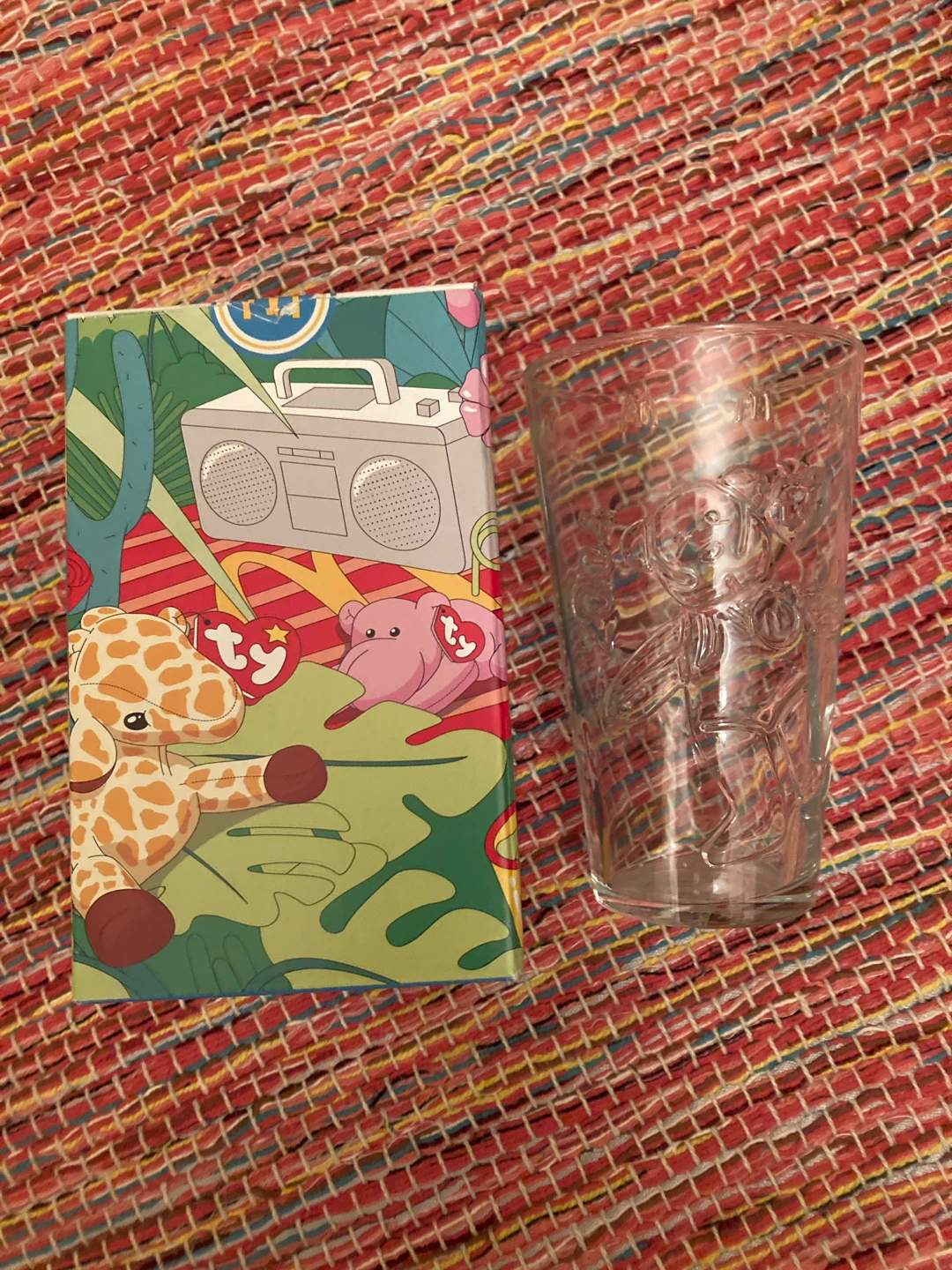 McDonalds Ty Beanie Baby Glass Cup