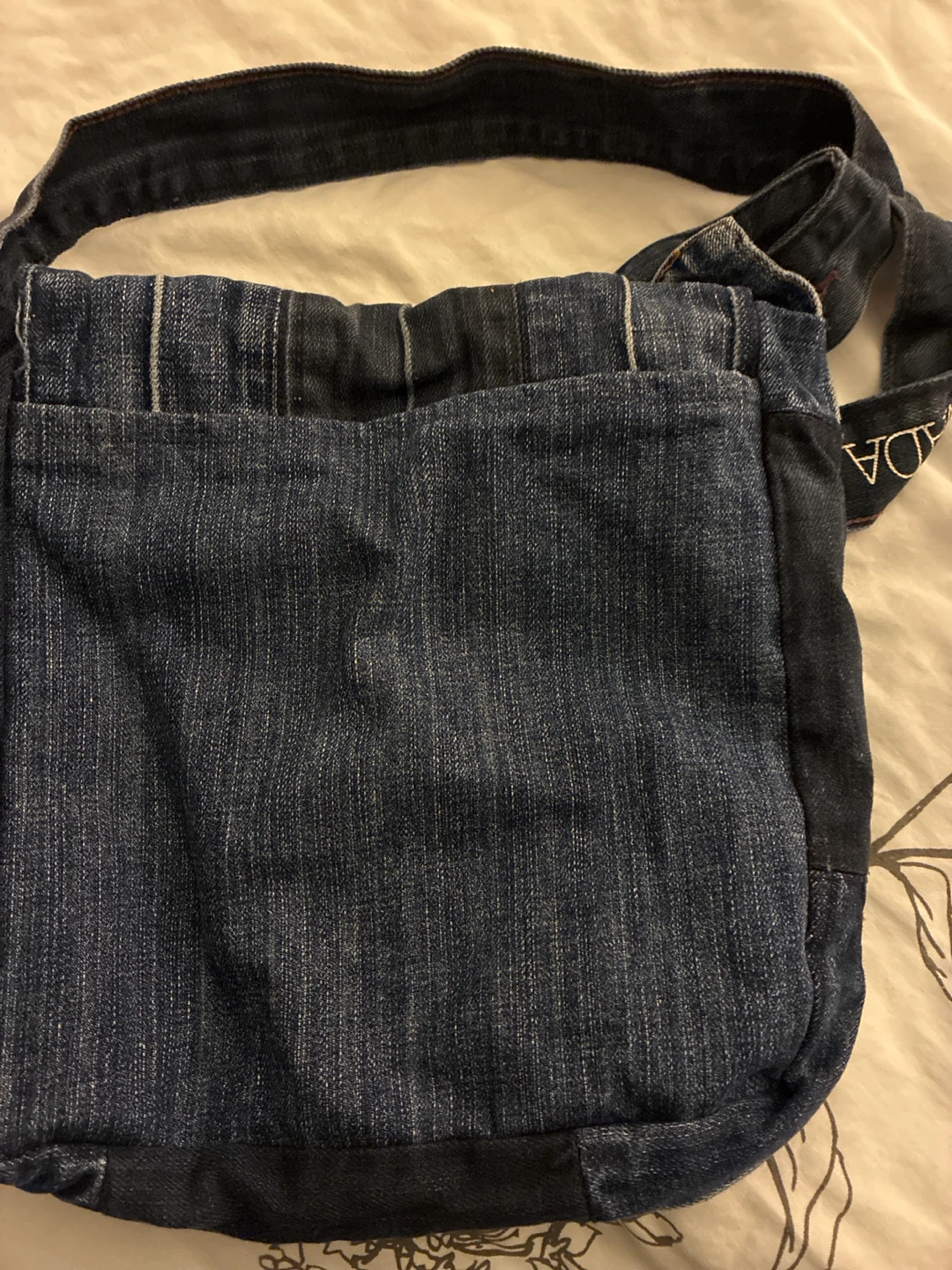 Denim Messenger Bag - photo 2
