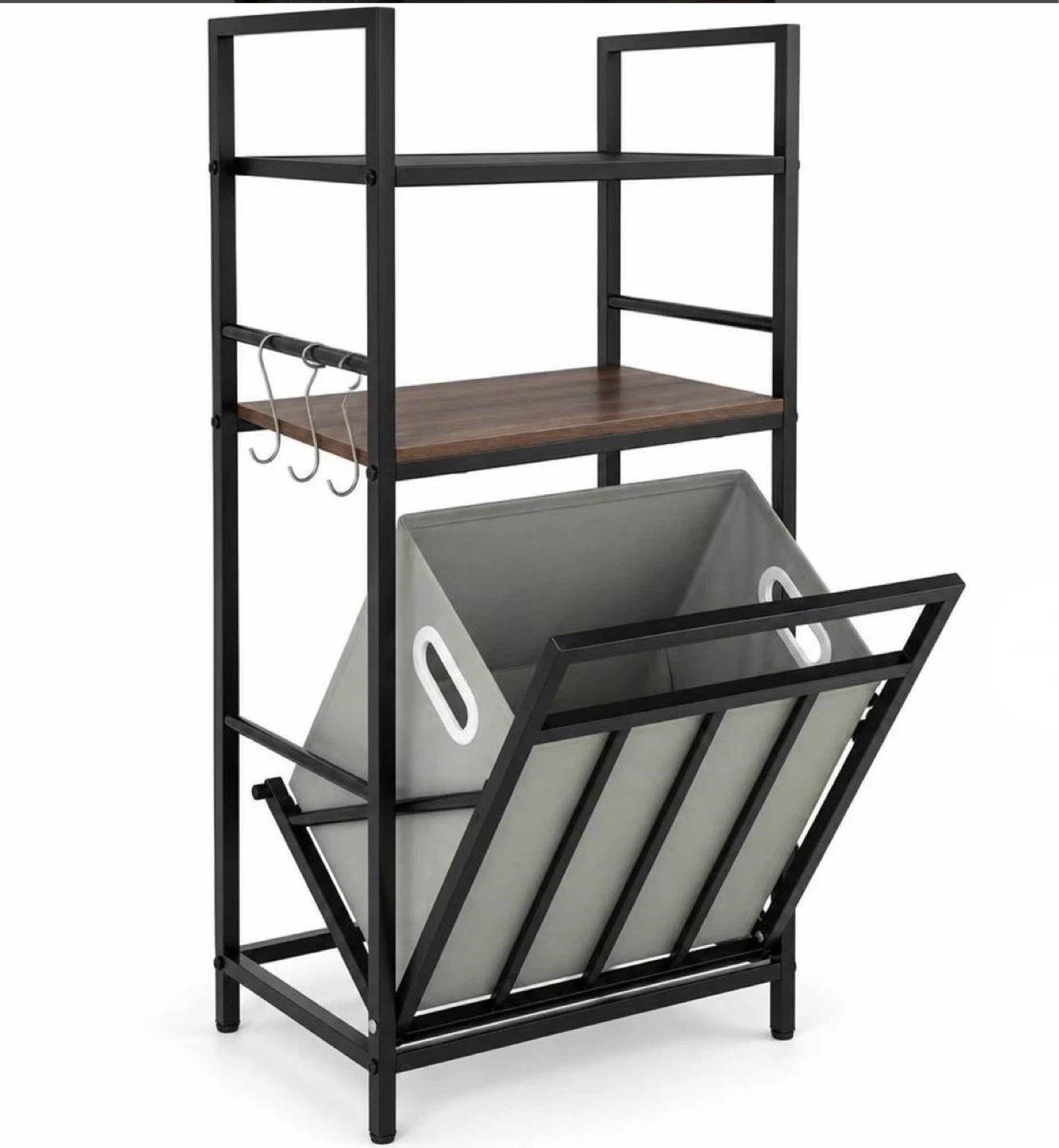 Bathroom Laundry Storage Shelf Unit - photo 3