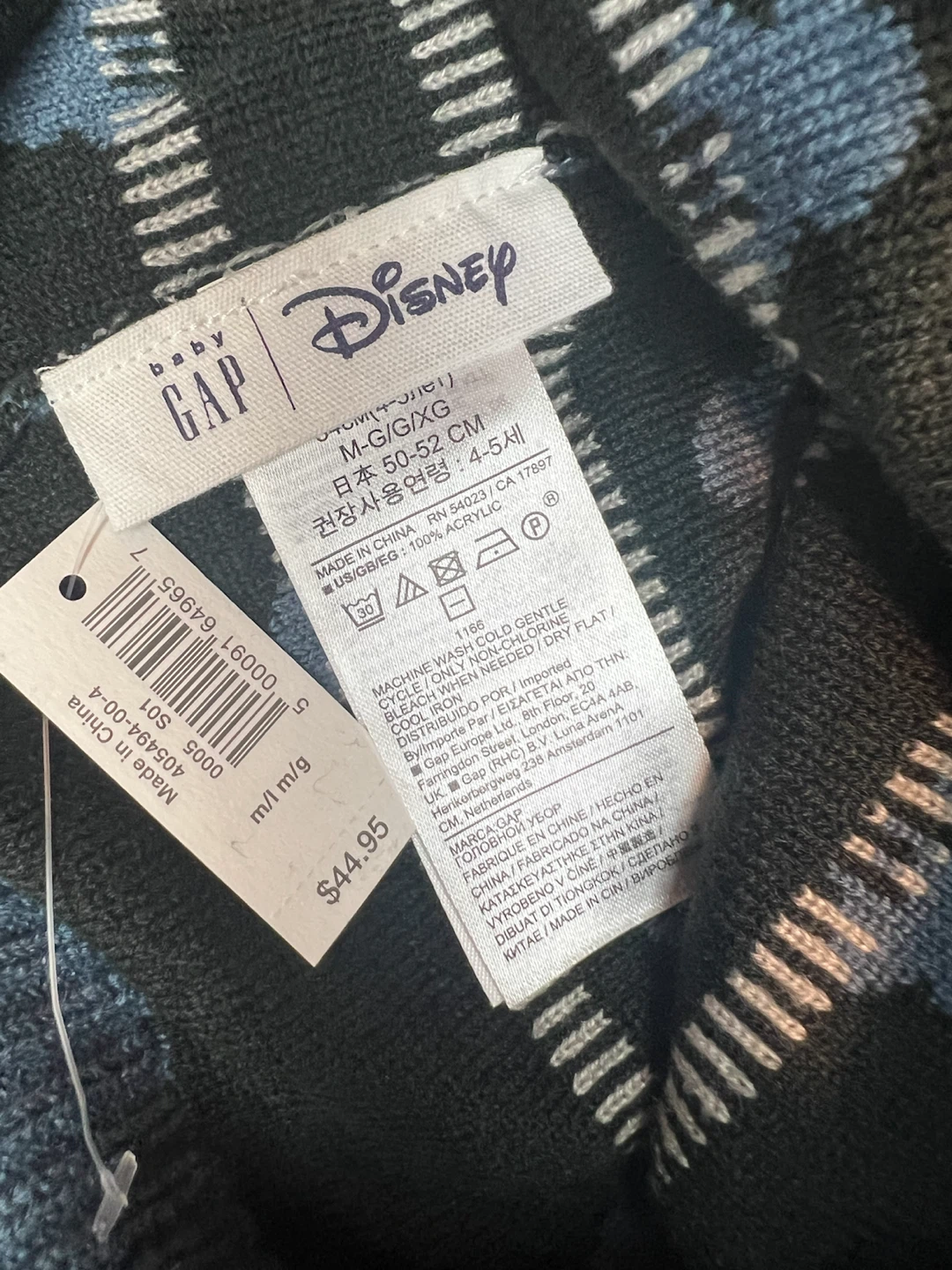 NEW Baby Gap Disney Minnie Mouse Hat and Mittens Set - photo 2