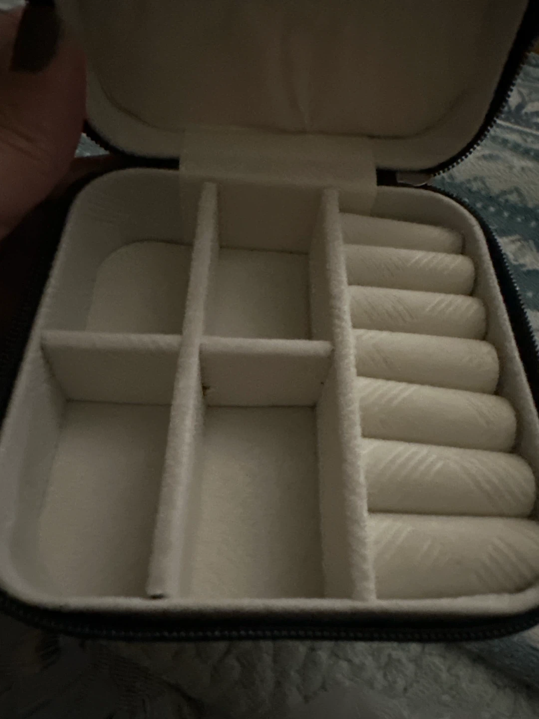 Black Travel Jewelry Organizer Box Case - photo 3