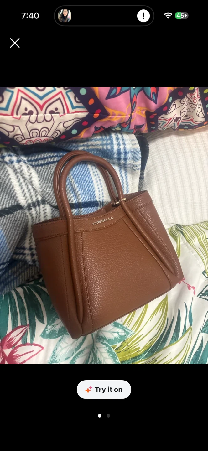 Newbella Brown Handbag