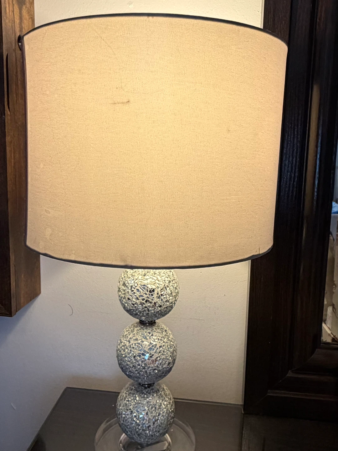 Mosaic sphere table lamp - photo 3