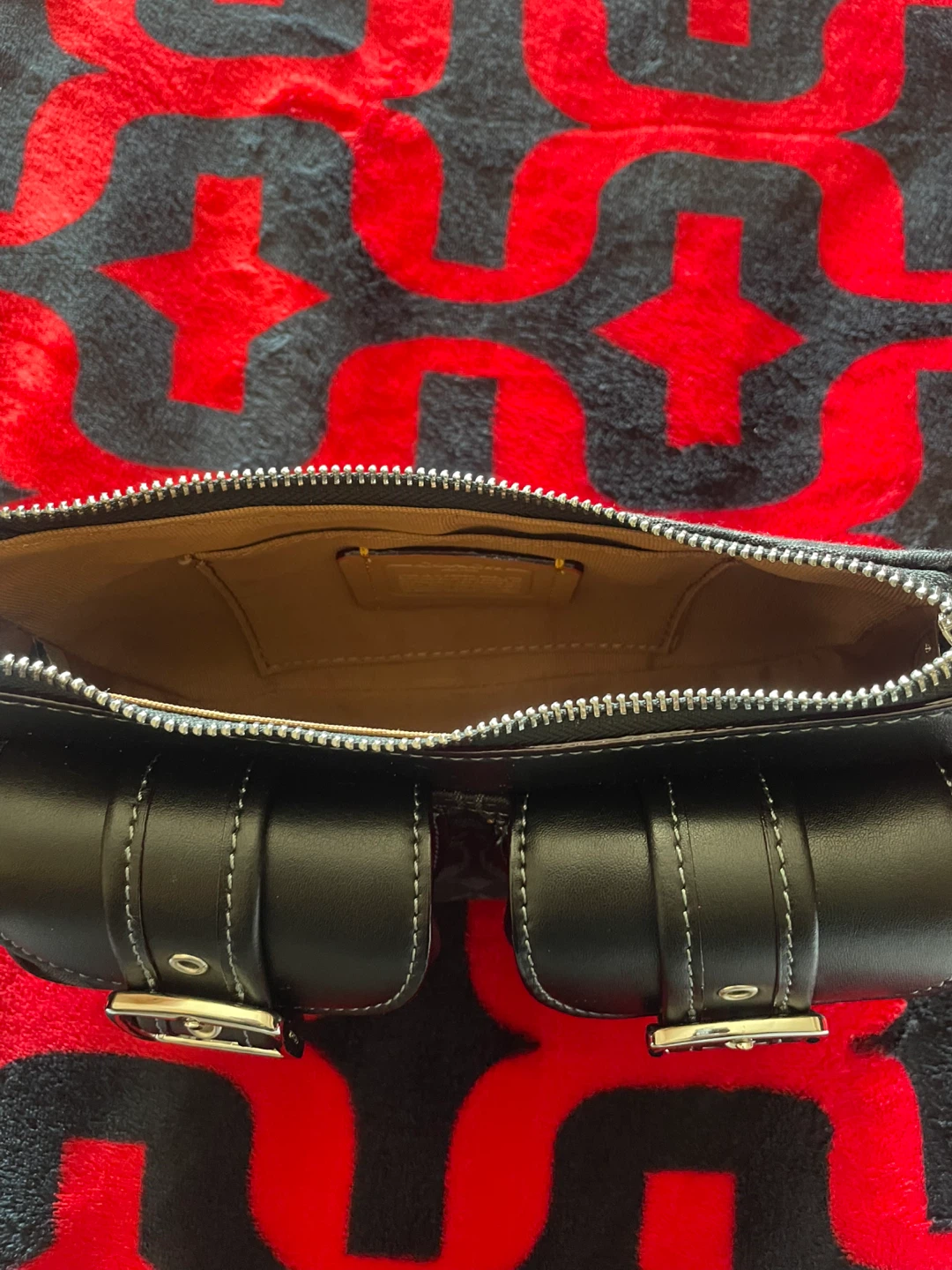Coach Ashton Baguette in Signature Denim Shoulder - photo 5