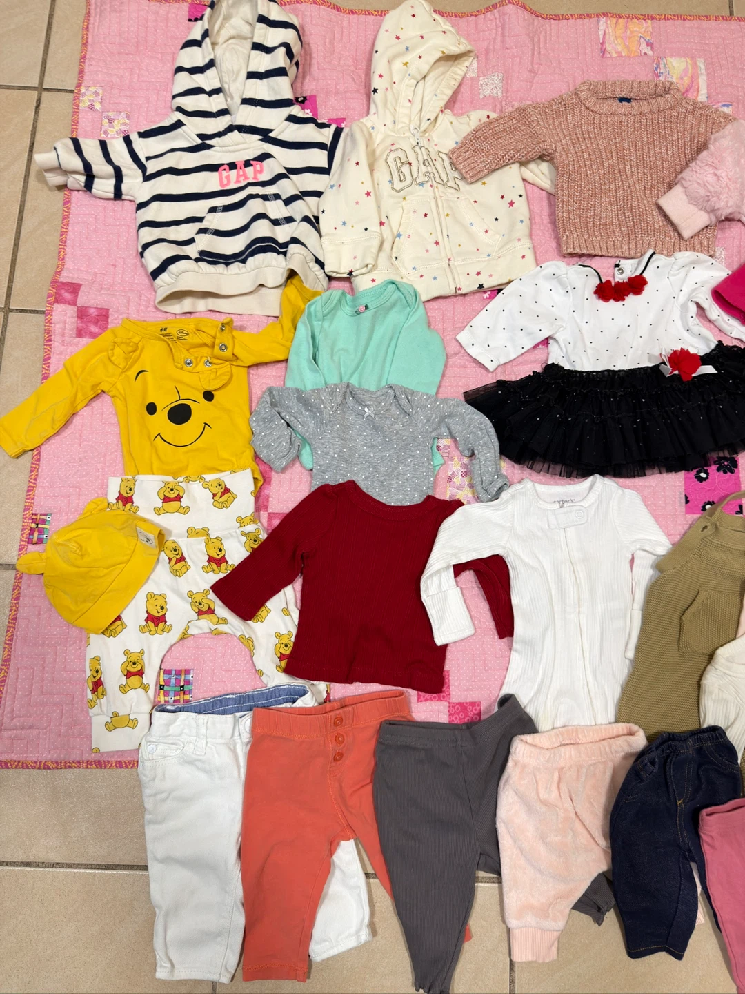 Baby girl winter clothes - NB / 0-3 months - photo 2