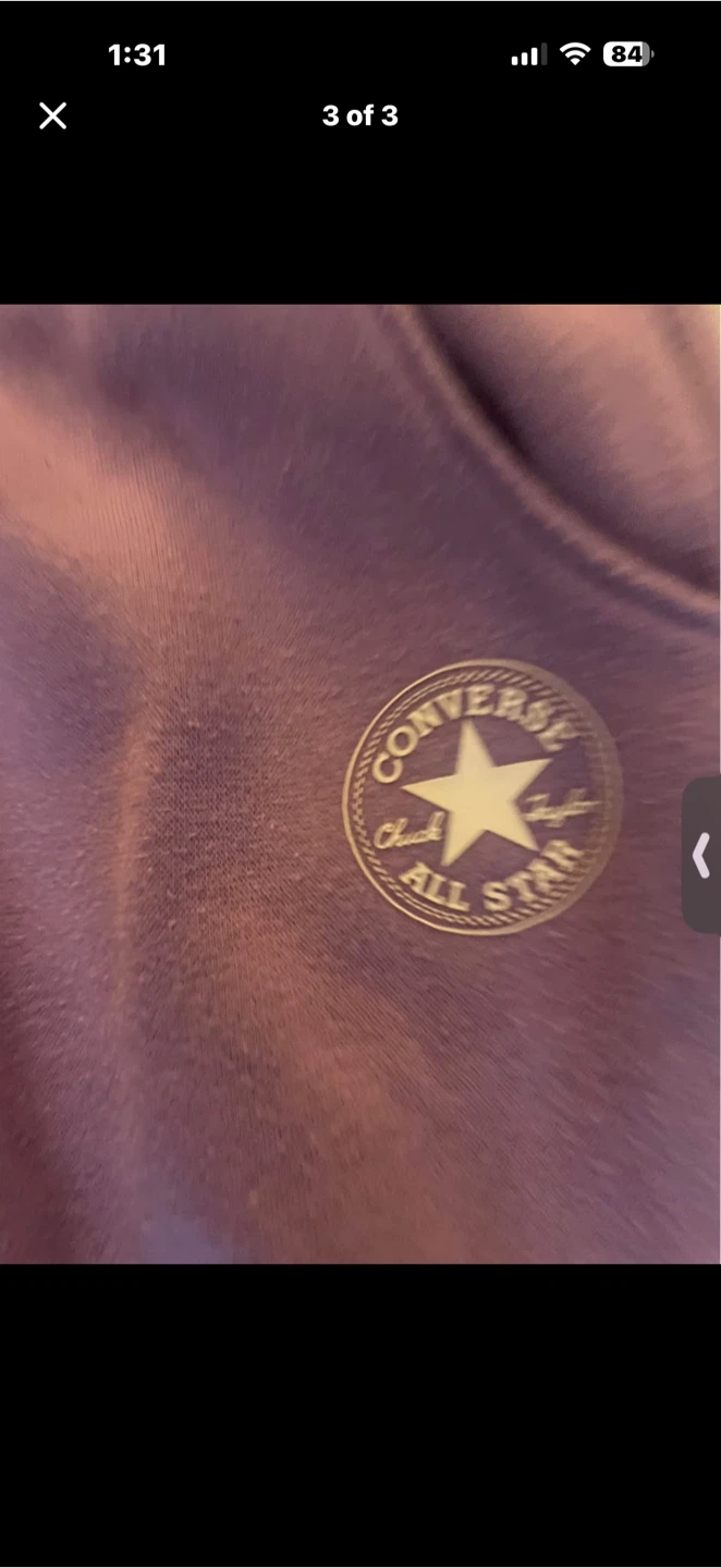 Converse All Star Youth Joggers Purple Size Large - photo 2